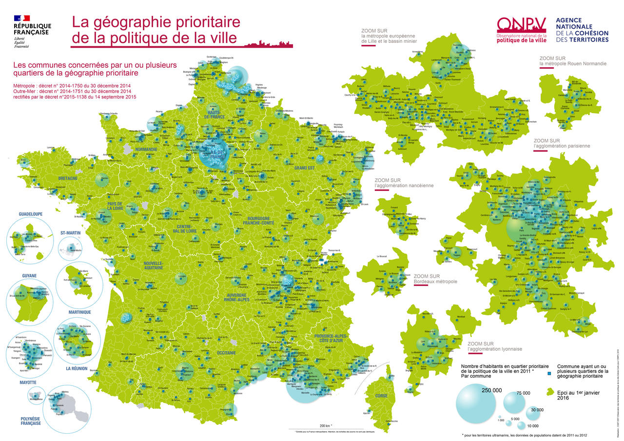 Géographie prioritaire de la politique de la ville