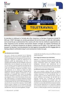 Les ressources documentaires des Fabriques Prospectives - #1 - Télétravail