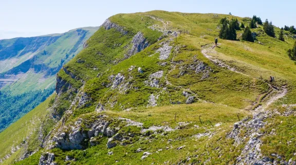 Photo du massif du Jura