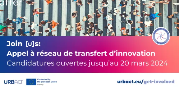 URBACT Appel à réseaux de transfert d’innovation