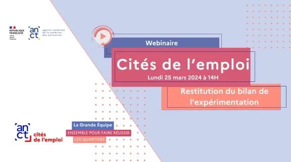 Image d'illustration Wébinaire Cités de l'emploi