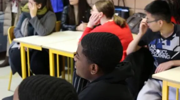 Sur les bancs de la Cité éducative de Charleville-Mézières