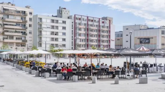 À Limoges, aménagement de la place de la république