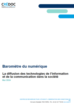 ANCT_2024_Baromètre du numérique 2023_Etude CREDOC