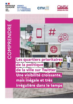 Comprendre Les quartiers prioritaires de la politique de la ville sur Twitter. Une visibilité croissante, mais inégale et très irrégulière dans le temps