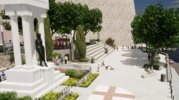 Place centrale de Calvi