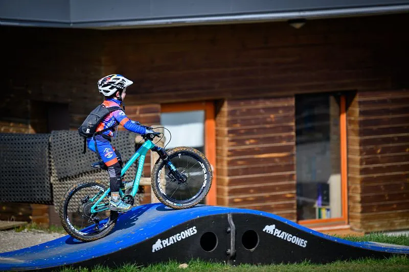 École de VTT de Métabief - Enfant sur un VTT